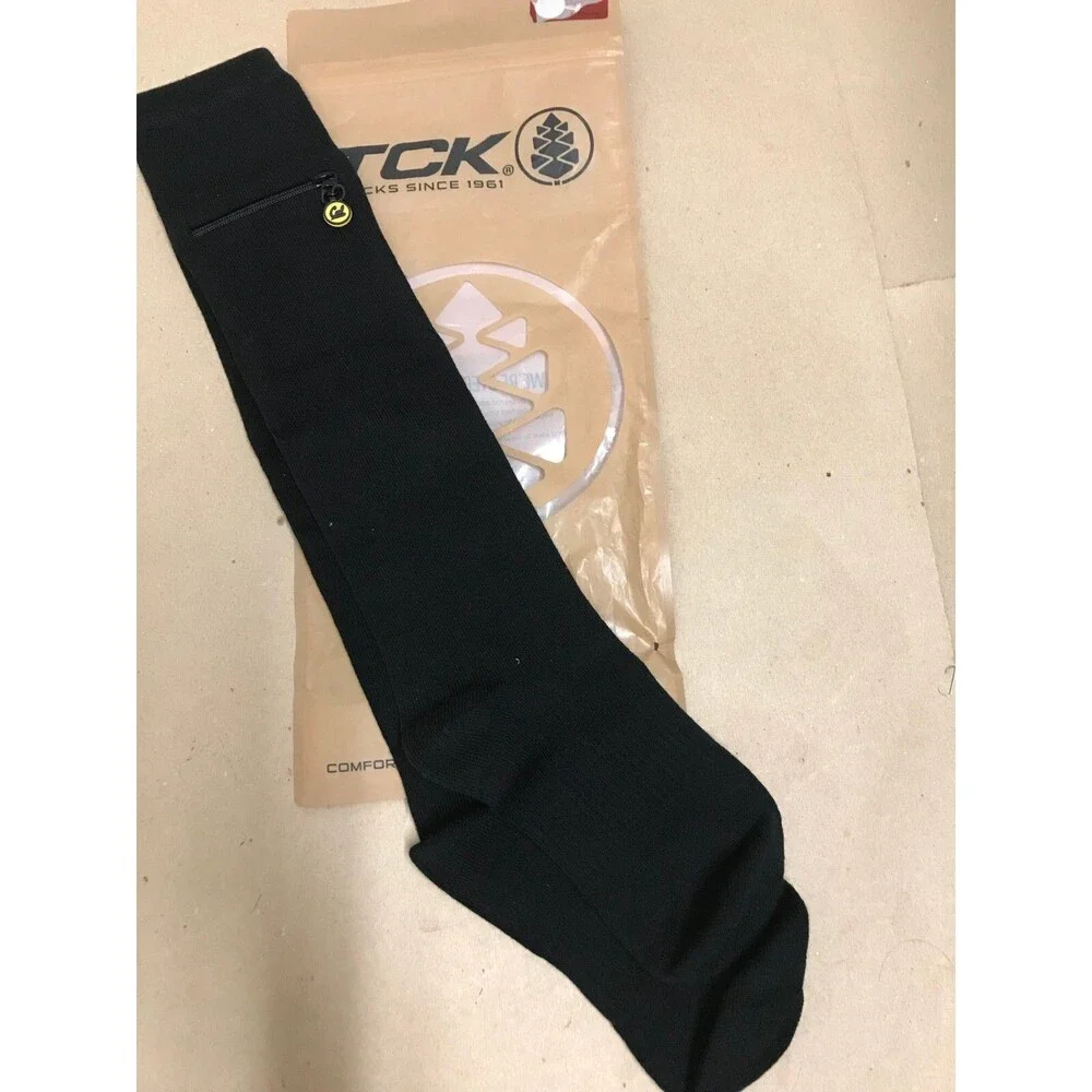 TCK IQ Unisex Stash & Dash Performance Zip Pocket High Socks California Bears